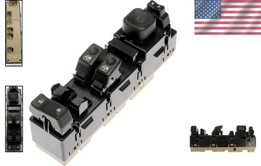 Durable 5-Button Window Switch Compatible with Chevy/GMC Models – Seamless Fit