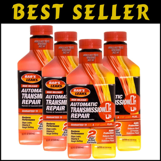 Pack of 4 Premium Transmission Repair - Stops Leaks and Restores Performance