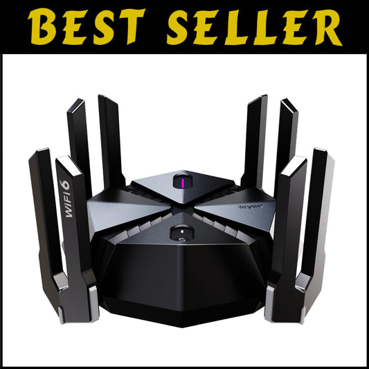 Powerful Wi-Fi 6 Router with 2.5 Gbps Connectivity for Lag-Free Gaming