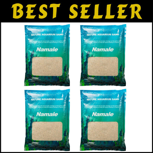 Fine Grain Natural River Sand for Freshwater & Blackwater Biotope Tanks - 44 lbs