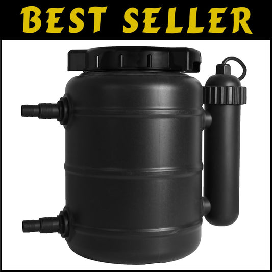 Complete Pressurized Pond Filter with UV Clarifier - Ideal for 1200 Gallon Ponds