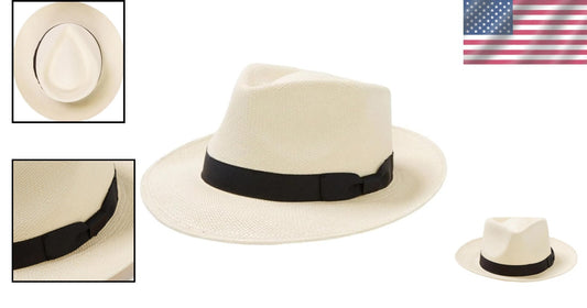 Artisan Crafted Panama Hat - Lightweight Summer Accessory for Sun Protection
