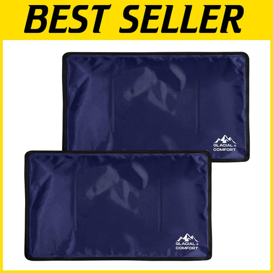 Flex Technology Gel Ice Pack - 21"x13" Reusable Cold Pad for Inflammation Relief