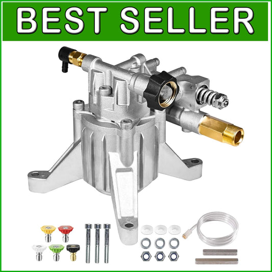 Vertical Pressure Washer Pump 7/8" Shaft - 3000 PSI, 2.5 GPM, Durable and Eff...