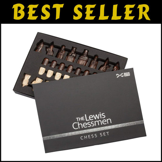 Authentic Isle of Lewis Chessmen - British Made with Superb Gift Packaging