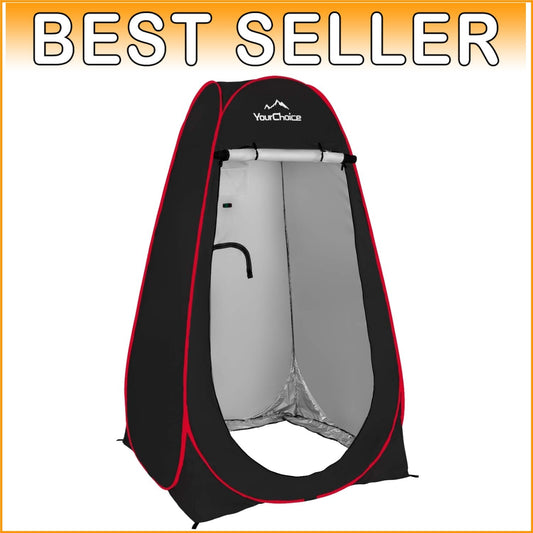 6.2FT Waterproof Privacy Tent - Multi-Functional Shelter for Outdoor Activities