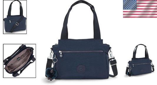 Chic Elysia Metallic Handbag with Playful Keychain - Perfect for Everyday Style