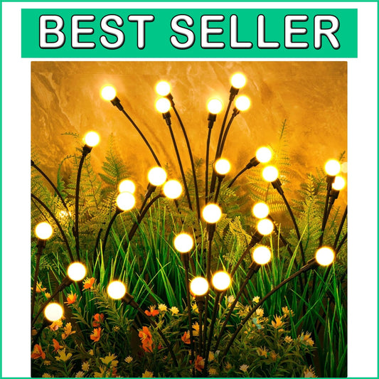 Energy Efficient Solar Lights - 6-Pack, Perfect for Patios and Garden Pathways