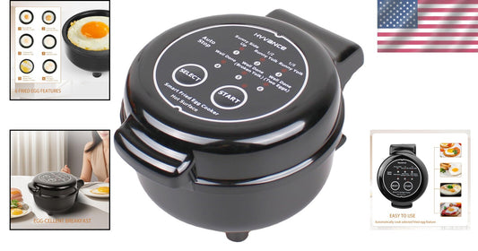 Lightweight Non-Stick Fried Egg Maker - Precision Cooking with Safety Features