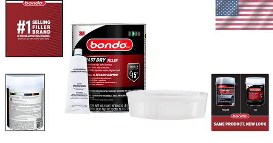 Fast Drying 100 Oz Filler with Hardener – Ultimate Dent Repair Solution