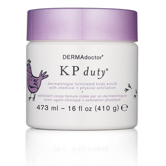 Exfoliating Body Scrub for Sensitive Skin - 10% AHAs & PHAs, 16 oz Delight