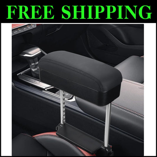 Adjustable Center Console Armrest Storage Box - Universal Fit for All Vehicles