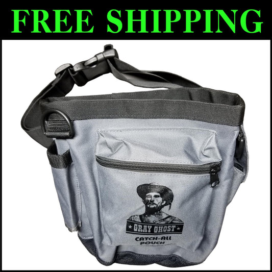 Lightweight Catch-All Pouch with Adjustable Waist for Easy Metal Detecting