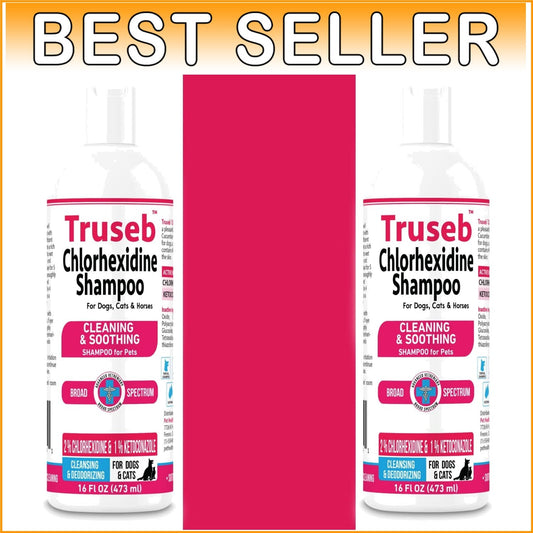 All-in-One 32 oz Shampoo with Ketoconazole & Chlorhexidine for Pets' Skin Health