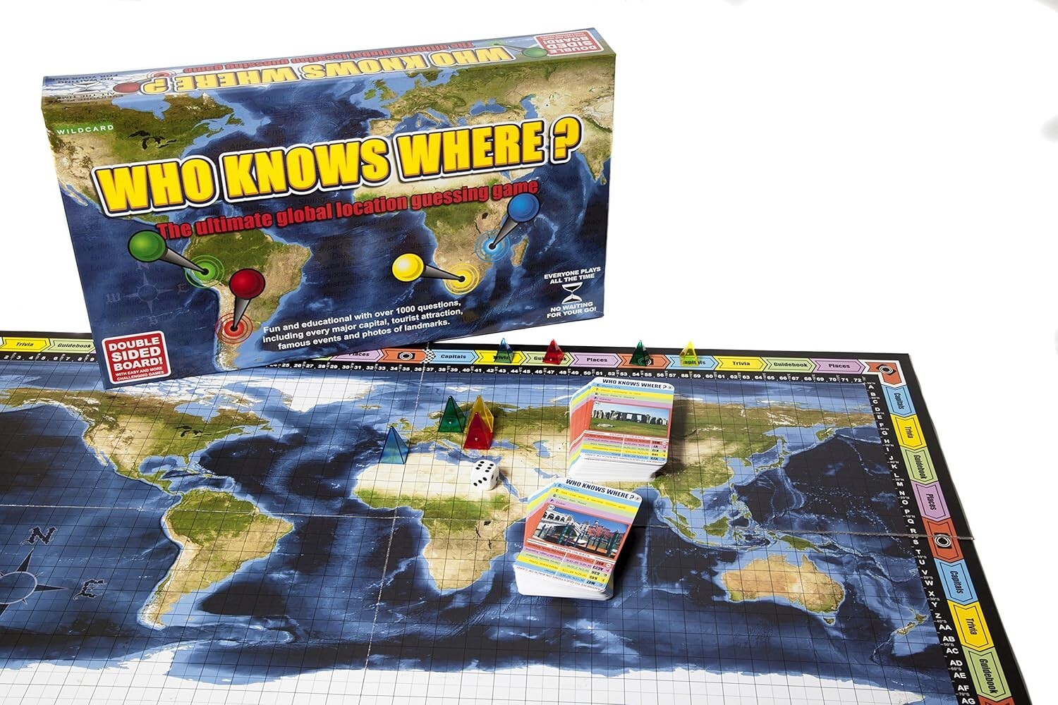 Who Knows Where? - A Fun & Competitive Geography Learning Game for Families