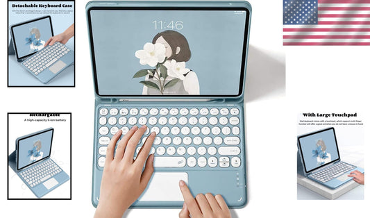 Elegant Detachable Keyboard Case for Galaxy Tab A8 2022 - Touchpad & Protection