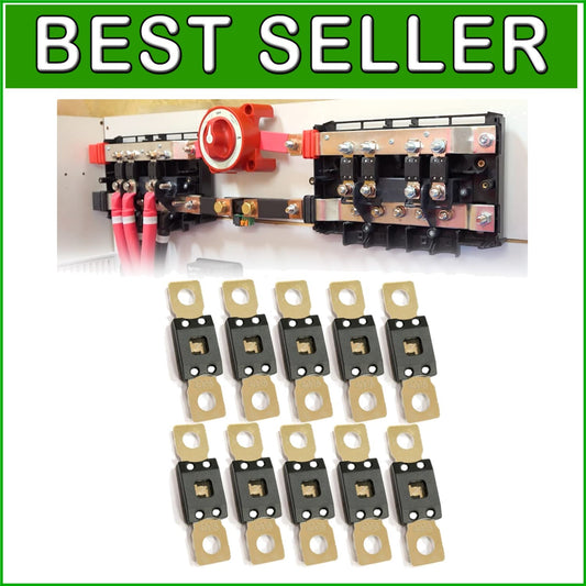 Reliable 2 Pack 40-500 Amp Time Delay Fuses for Automotive & Marine Applications