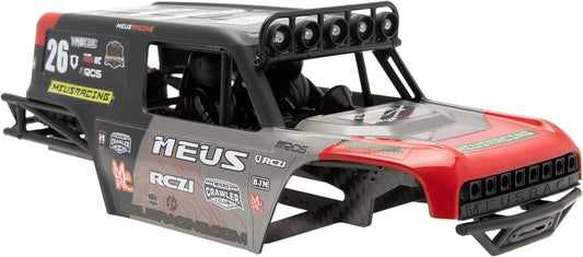 Customizable ABS+Nylon Body Shell with Carbon Fiber Frame for 1/24 RC Crawlers