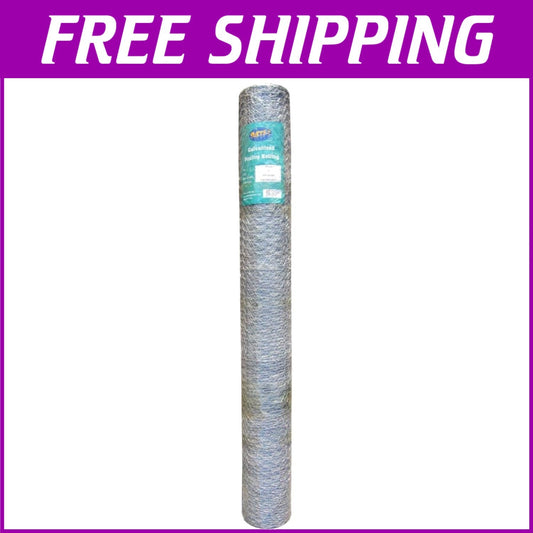 Durable 20GA Galvanized Chicken Wire 60" x 150' - Ideal for Livestock Enclosures