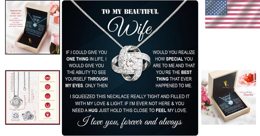 Elegant 14K Gold Necklace with Heartfelt Message - Perfect for Special Occasions