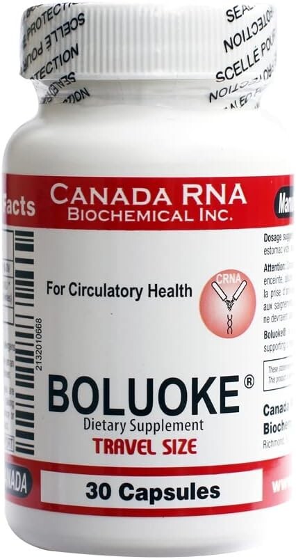30-Capsule Lumbrokinase for Enhanced Circulatory Well-Being - Allergen-Free