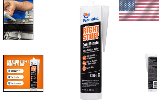 Elastomeric Rubber Gasket Maker - 10.1 oz (6 Pack) - High-Performance Solution