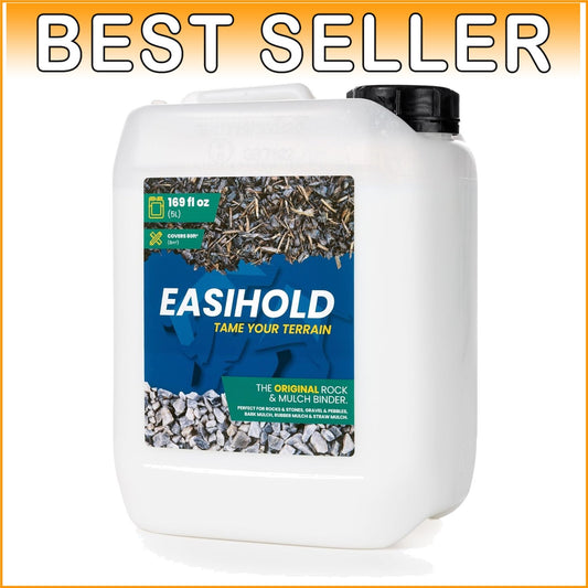 Easihold 1.3 Gallon Non-Toxic Gravel Binder - Secure Your Landscape Effortlessly