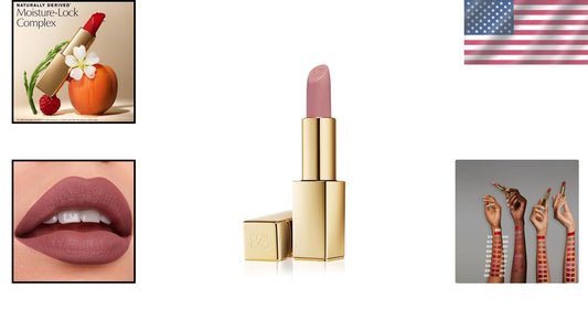 Compact Matte Lipstick - 868 Influential Dusty Mauve | Long-Lasting & Nourishing