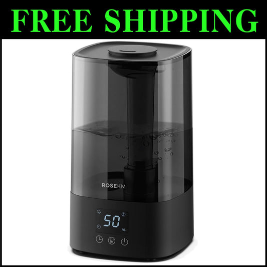 Ultra-Quiet 4.5L Humidifier with Digital Display for Optimal Comfort at Home