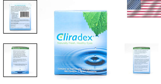 Deep Cleansing Eyelid Towelettes – Effective Against Blepharitis & Irritation