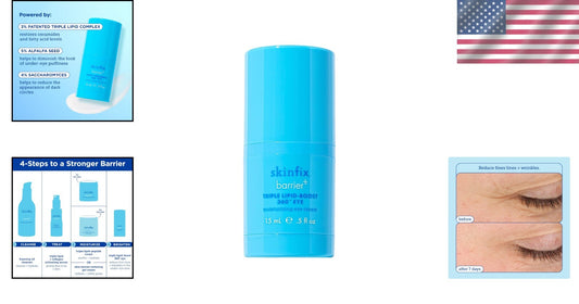 Refreshing Anti-Aging Eye Cream for Dark Circles & Crow's Feet - 0.5 oz