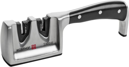 Wusthof Classic IKON 2-Stage Knife Sharpener for Effortless Precision