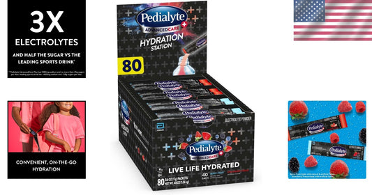 33% More Electrolytes & Low Sugar - AdvancedCare Plus Hydration Solution for All