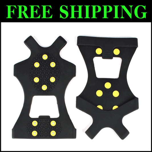 Durable Ice Grips Over Shoes – Slip-On Traction Cleats for Snow & Ice Activities