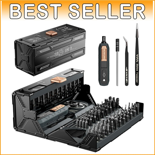21-Piece Precision Screwdriver Set with Magnetic Bits for Electronics Repair