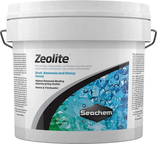 4L Premium Zeolite Binding Agent for Aquarium - Binds Ammonia & Heavy Metals