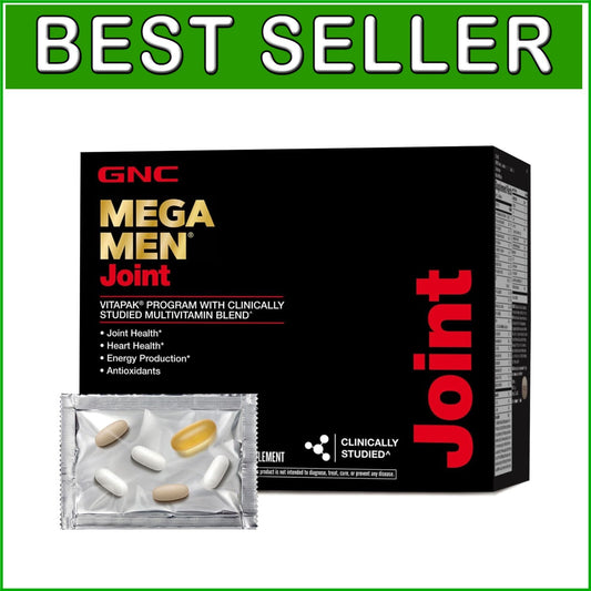 Mega Men Joint Vitapak - 3-in-1 Multivitamin, Glucosamine & EPA Fish Oil