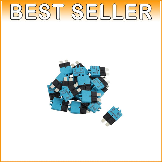 ATC/ATO 15A Circuit Breakers - 25 Pack Low Profile for Compact Installations