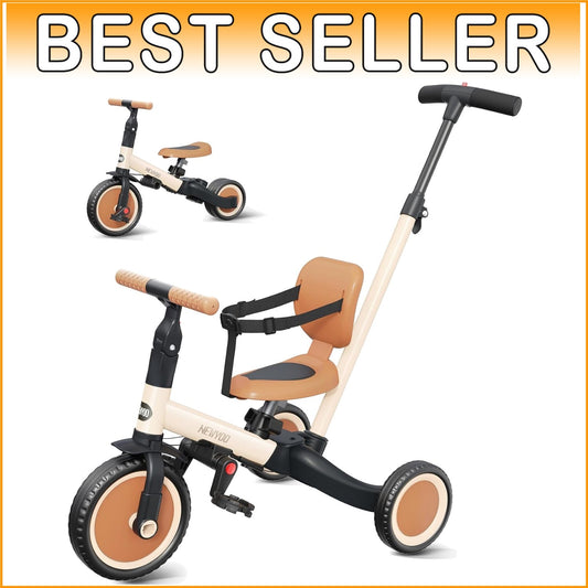 Multifunctional Toddler Tricycle & Balance Bike - Ideal Birthday Gift for Kids