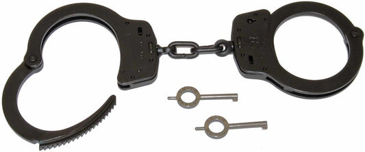 Smith and Wesson Model 100M Melonite Finish Handcuffs - Durable Security Gear