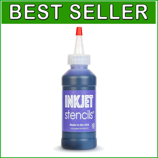 Violet Tattoo Stencil Ink, 4-Oz Bottle - Compatible with Epson EcoTank Printers