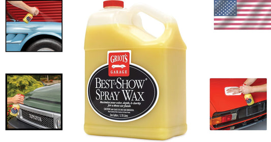 Best of Show Spray Wax: One Gallon Car Detailing Wax for Ultimate Shine