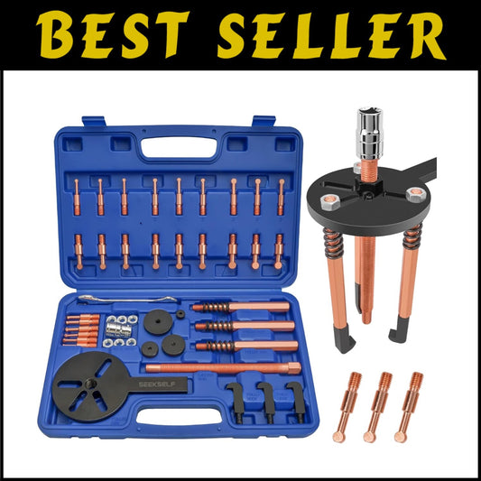36-in-1 Bearing Disassembly Kit with Storage Box for Easy Removal & Repair