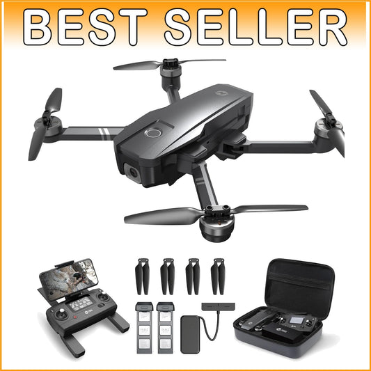 Collapsible HS720 GPS Drone with 4K Stabilization - Ultimate Flying Experience
