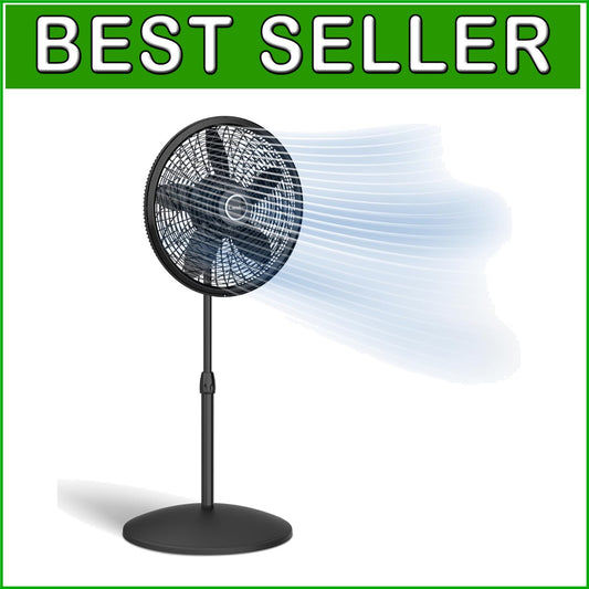 Energy-Efficient Oscillating Fan with Adjustable Height for Modern Living