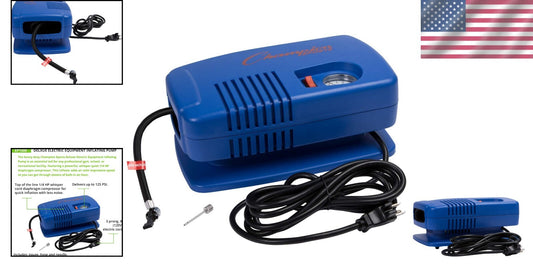 Portable Electric Air Pump - Ideal for Quick Inflation of Soccer & Football