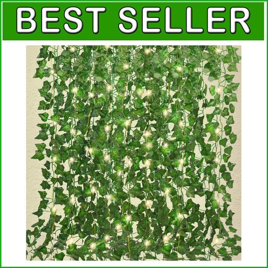 Enchanting Hanging Ivy Vines with LED Lights - 36 Pack for Indoor & Outdoor Use