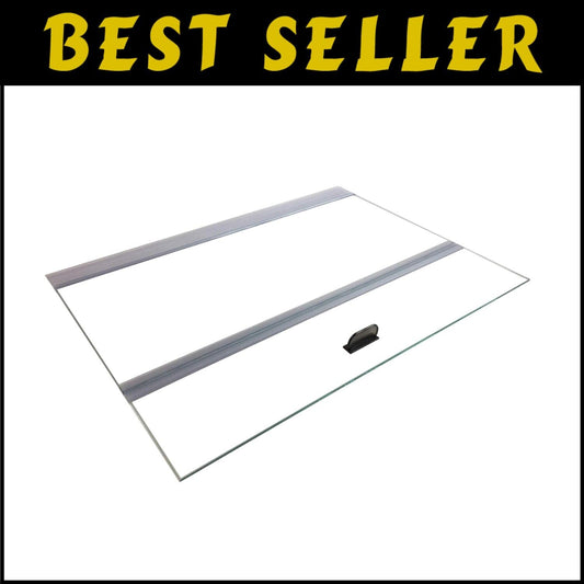 Protective Glass Canopy for 75/90/110 Gallon Fish Tanks - Evaporation Reduction