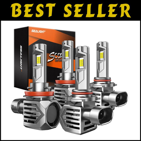 130W Wireless 9005/H11 Lights with 10 Years Lifespan - Superior Night Visibility