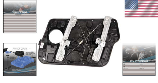 OEG New Front Left Window Regulator for Hyundai Sonata 2011-2014 - Easy Install